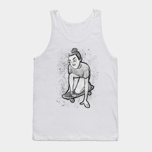 Surfskate girl Tank Top